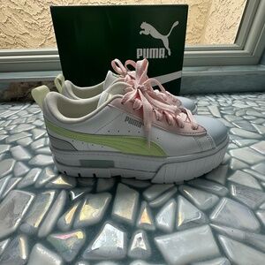 PUMA Mayze Leather Pop